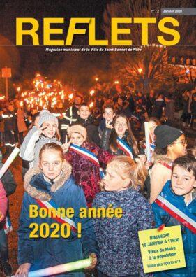 Reflets - n°72 - Janvier 2020 - Couverture